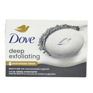 Dove Bar Soap Exfoliating Charcoal 3.75 Oz (12X4Pk)