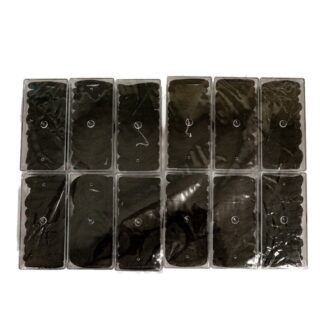 Hair Elastics Black 24 Ct