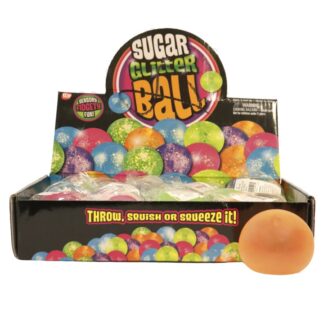 Clear Ball Squishy Toy Asst 2.4 In
