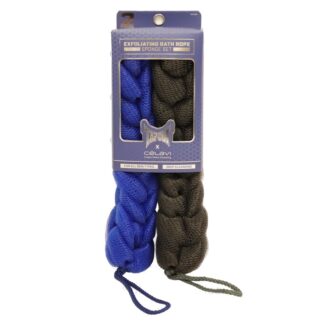 Celavi Exfoliating Bath Rope Sponge Set 2 Pc