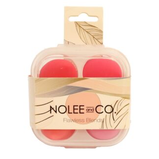 Nolee And Co. Flawless Sponge Blender Asst Colors 4 Pc