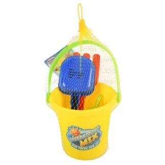 Hs Beach Bucket 4 In Toy Asst 4 Pc