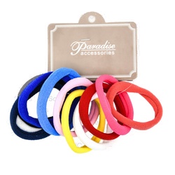 Hair Tie Pony Tail Med Pastel Mix Color #H1942R