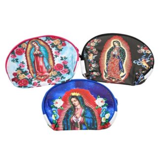 Coin Purse Guadalupe Design Asst Color #Ba1852