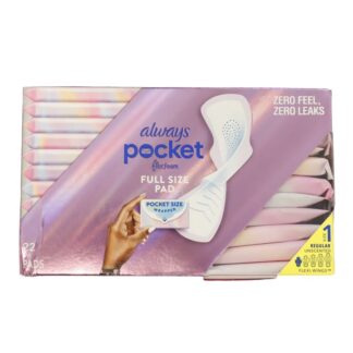Always Pocket Pads Size 1 Regular 22 Ct