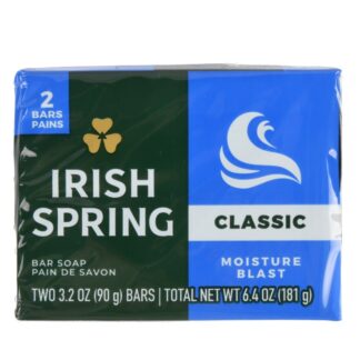 Irish Spring Bar Soap Moisture Blast 2 Pk X 3.2 Oz