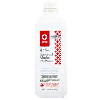 American Red Cross Alcohol 91% 16 Oz