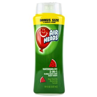 Airheads 2 In 1 Bubble Bath & Bodywash Watermelon 18 Oz