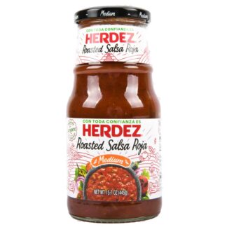 Herdez Roasted Salsa Roja Medium 15.7 Oz