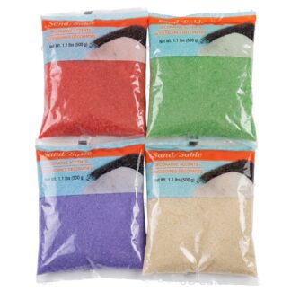 Decorative Accent Sand Asst Colors 1.1 Lbs