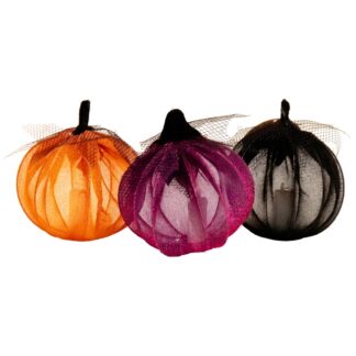 Hh Led Lantern Pumpkin Asst Colors
