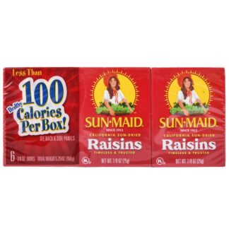Sun-Maid Raisins Mini Box 6 Pk 6 Oz