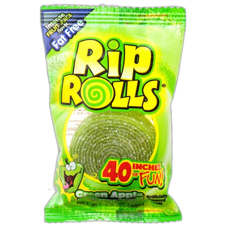 Rip Roll Sour Candy Apple