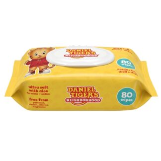 Daniel Tiger'S Baby Wipes Ultra Soft W/Aloe 80 Ct