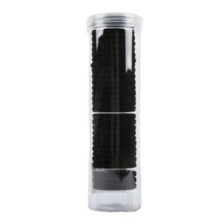 Hair Elastics Black 30 Ct