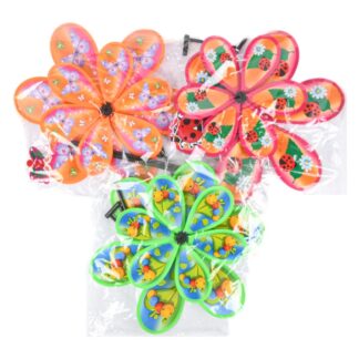 Garden Pinwheel Asst Insects
