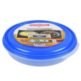 Plastic Round Container Asst Colors 32 Oz