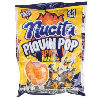 Nucita Piquin Lollipop Spicy Mango 24 Ct 12.7 Oz