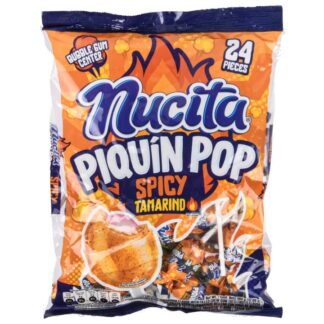 Nucita Piquin Lollipop Spicy Tamarindo 24 Ct 12.7 Oz