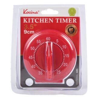 Kitchen Timer 60 Min Green/Red 3.5"