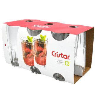 Nova Beverage Glass Clear 11 1/4 Oz 6 Pc Set