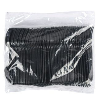 Plastic Forks Black 100 Ct