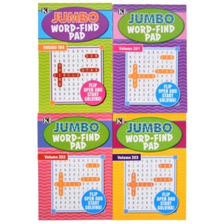 Kappa Jumbo Word-Find Pad Asst