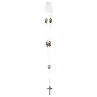 Rosary San Judas/St. Jude Crystal Beads
