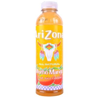 Arizona Mucho Mango Juice Cocktail 20 Oz