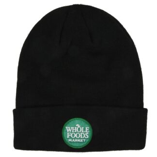 Hw Men'S Knit Beanie Black Whole Food