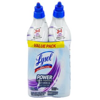 Lysol 2In1 Toilet Bowl Cleaner Bamboo Scent 2Pk 24 Oz