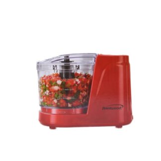 Brentwood Mini Food Chopper Red 1.5 Cups