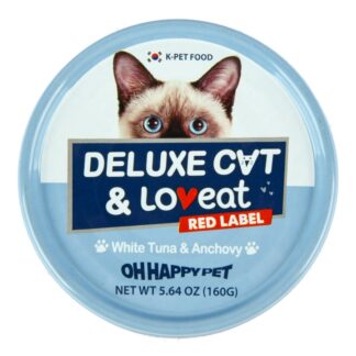 Deluxe Cat & Loveat Food White Tuna & Anchovy 5.64 Oz