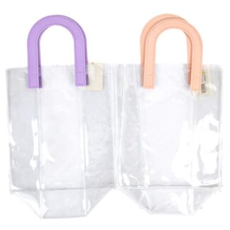 Transparent Plastic Tote Bag 8 In