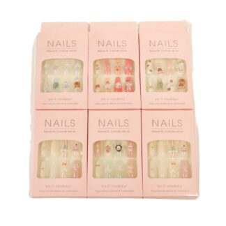 Natural Fit Nails Asst Characters Art 12 Pc