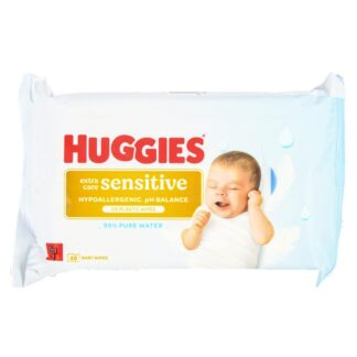 Huggies Extra Care Baby Wipes Sensitive 48 Ct