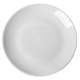Ceramic Dessert Plate White 7.5 In