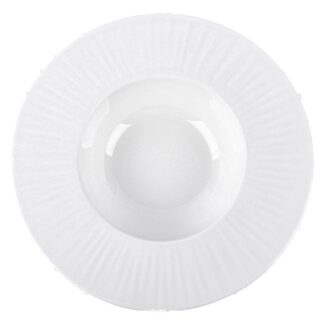 Mikasa Porcelain Deep Soup Bowl White 8.75 In