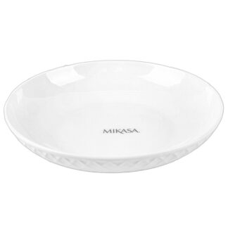 Mikasa Porcelain Pasta Bowl White 8 In