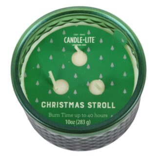 Diamond Jar Candle Christmas Stroll 10 Oz