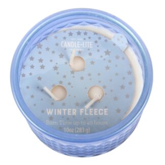 Diamond Jar Candle Winter Fleece 10 Oz