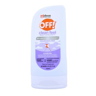 Off! Clean Feel Insect Repellent Gel Fragrance Free 3.8 Oz