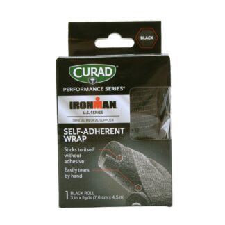 Curad Self-Adherent Wrap Black 3 In 5 Yds