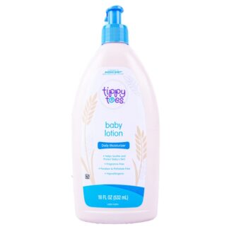Tippy Toes Baby Lotion With Oatmeal 18 Oz