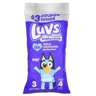 Luvs Platinum Protection Size 4 Diapers 3 Ct