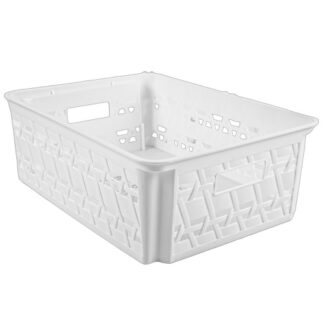 Plastic Basket Rect. 13.6" X 10" X 4.7"