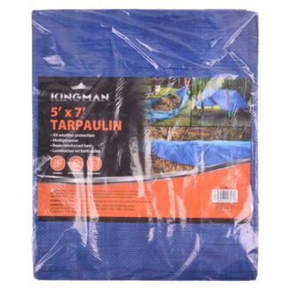 Kingman Tarpaulin Blue 5' X 7'