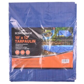 Kingman Tarpaulin Blue 10' X 12'