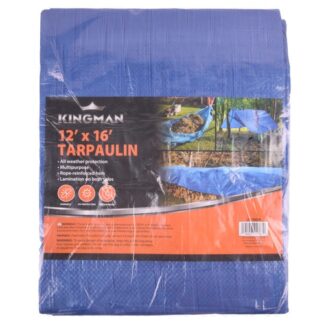 Kingman Tarpaulin Blue 12' X 16'