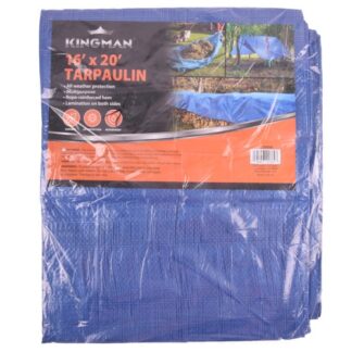 Kingman Tarpaulin Blue 16' X 20'